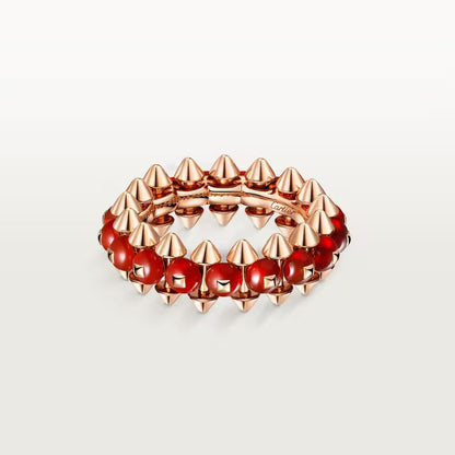 [LUCKY LOVE]CLASH 7.9MM AGATE CHALCEDONY RING