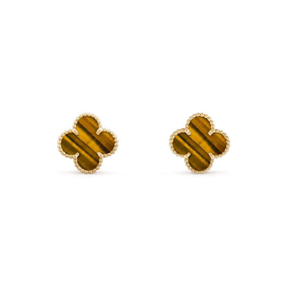 [LUCKY LOVE]CLOVER 15MM EARRINGS COLLECTION