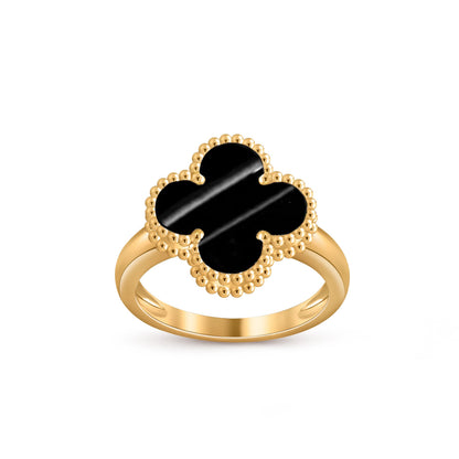 [LUCKY LOVE]CLOVER RING GOLD COLLECTION