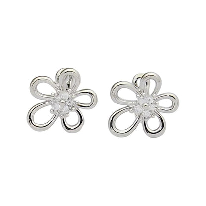 [LUCKY LOVE] FLOWERLACE EARRING 5 DIAMONDS