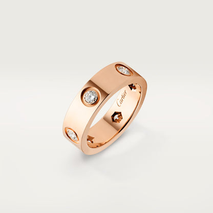 [LUCKY LOVE]LOVE 5.5MM 6 DIAMOND RING