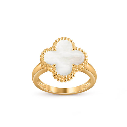 [LUCKY LOVE]CLOVER RING GOLD COLLECTION
