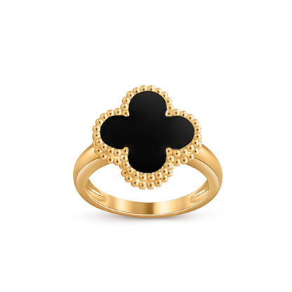 [LUCKY LOVE]CLOVER RING GOLD COLLECTION
