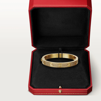 [LUCKY LOVE]LOVE BRACELET 6.1MM DIAMOND-PAVED