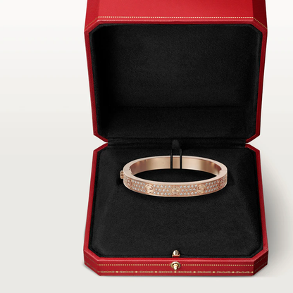 [LUCKY LOVE]LOVE BRACELET 6.1MM DIAMOND-PAVED