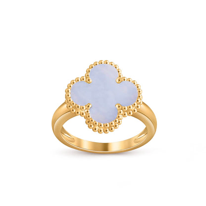[LUCKY LOVE]CLOVER RING GOLD COLLECTION