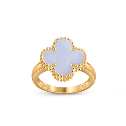 [LUCKY LOVE]CLOVER RING GOLD COLLECTION