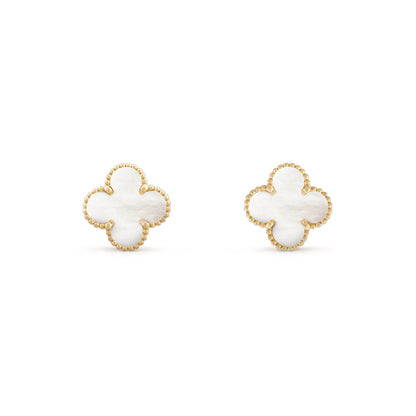 [LUCKY LOVE]CLOVER 15MM EARRINGS COLLECTION