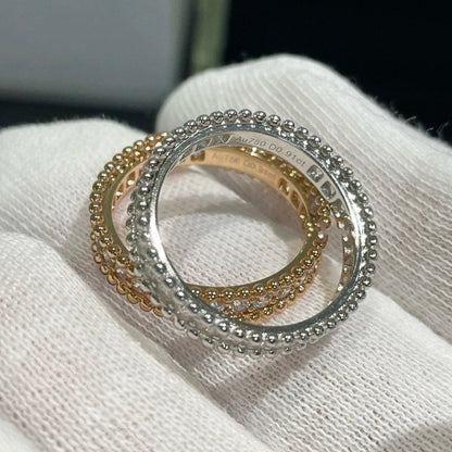 [LUCKY LOVE]PERLEE DIAMOND SILVER RING
