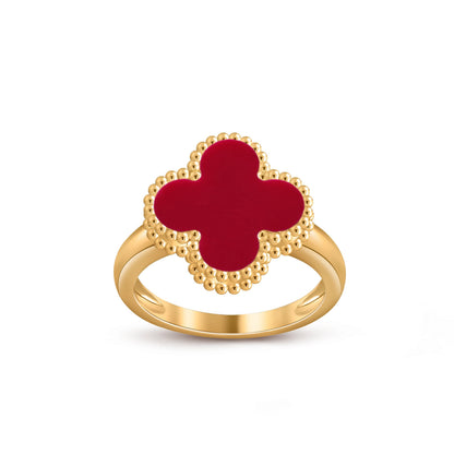 [LUCKY LOVE]CLOVER RING GOLD COLLECTION