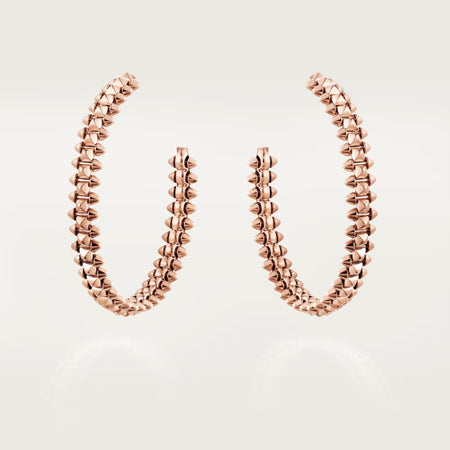 [LUCKY LOVE]CLASH HOOP LARGE EARRINGS
