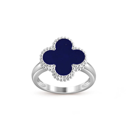 [LUCKY LOVE]CLOVER SILVER RING COLLECTION