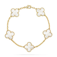 [LoveLucky]Clover & Lover & Juste Bracelet Stack Set