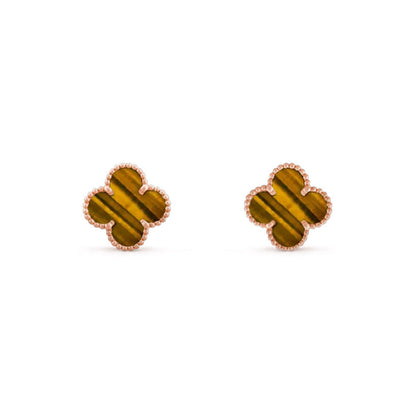[LUCKY LOVE]CLOVER 15MM EARRINGS COLLECTION