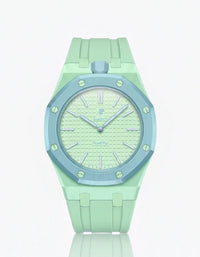 Silicone Strap & Case  Royal Pop  Blaue Acht(Customize  Colors)