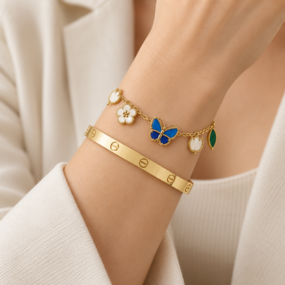 [LoveLucky]Lucky Spring & Love Bracelet Stack Set