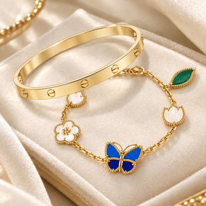 [LoveLucky]Lucky Spring & Love Bracelet Stack Set