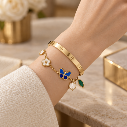 [LoveLucky]Lucky Spring & Love Bracelet Stack Set
