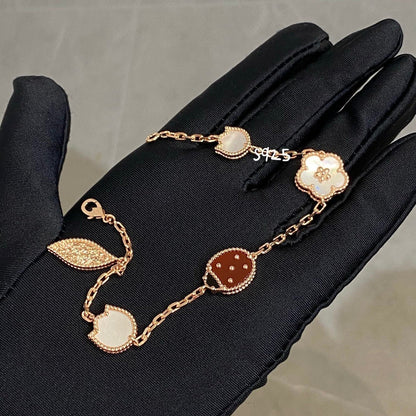[LUCKY LOVE]LUCKY SPRING 5 MOTIF BRACELET