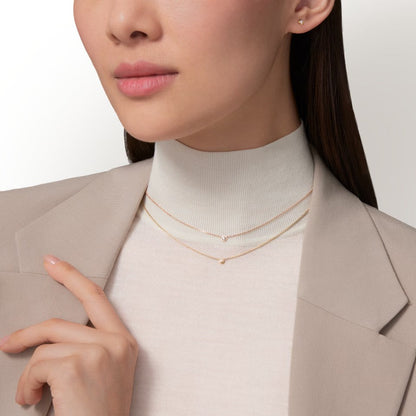 [LUCKY LOVE]DAMOUR DIAMOND NECKLACE