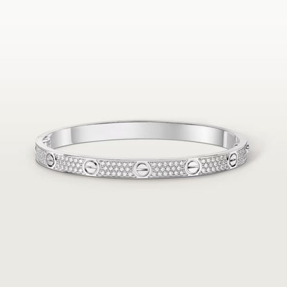[LUCKY LOVE]LOVE BRACELET 4.8MM DIAMOND-PAVED