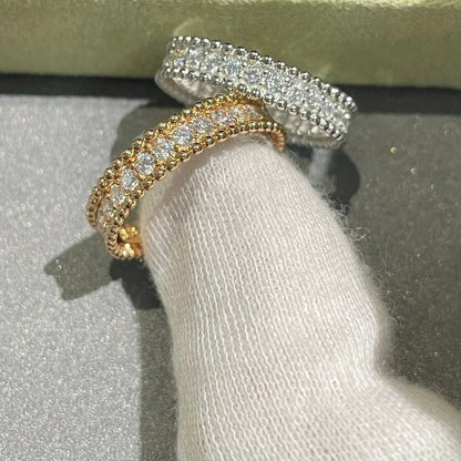 [LUCKY LOVE]PERLEE DIAMOND ROSE GOLD RING