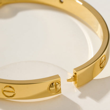 [LoveLucky] LOVE Classic & JUSTE Diamond Bracelet Stack Set