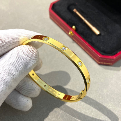 [LUCKY LOVE]LOVE BRACELET 6.1MM 10 DIAMONDS