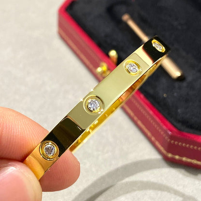 [LUCKY LOVE]LOVE BRACELET 6.1MM 10 DIAMONDS