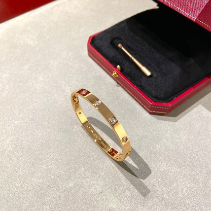 [LUCKY LOVE]LOVE BRACELET 6.1MM 10 DIAMONDS