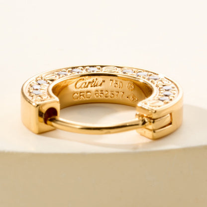 [LUCKY LOVE]LOVE DIAMOND EARRINGS