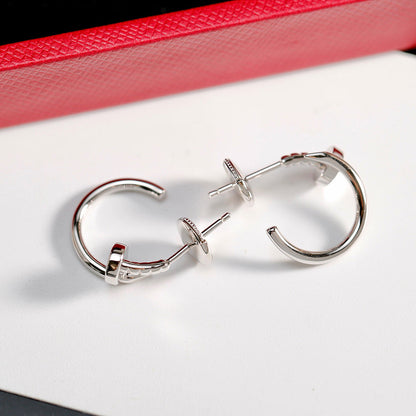 [LUCKY LOVE]JUSTE NO DIAMOND SMALL EARRINGS