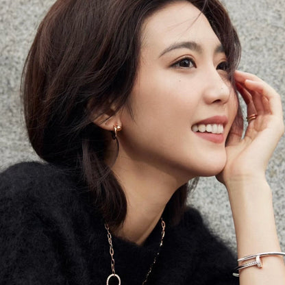 [LUCKY LOVE]JUSTE NO DIAMOND MINI EARRINGS