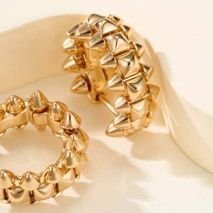 [LUCKY LOVE]CLASH MINI HOOP EARRINGS