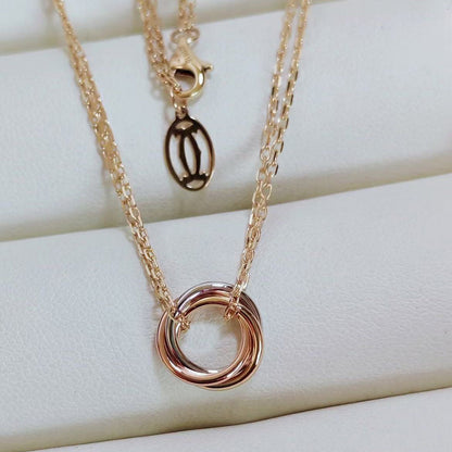 [LUCKY LOVE]TRINITY MINI NECKLACE