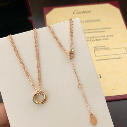 [LUCKY LOVE]TRINITY MINI NECKLACE