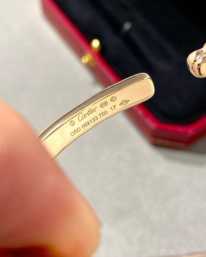 [LUCKY LOVE]PANTHERE OPEN BRACELET