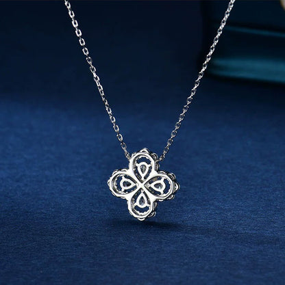 [LUCKY LOVE]LOOP NECKLACE FULL MOTIF DIAMOND 16MM MULTIPLE COLORS