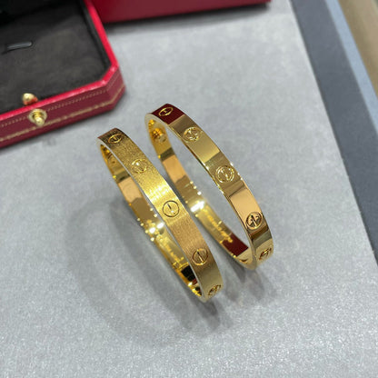 [LoveLucky] CLASH & Clover Laser 5-Motif & LOVE Brushed Bracelet Stack Set