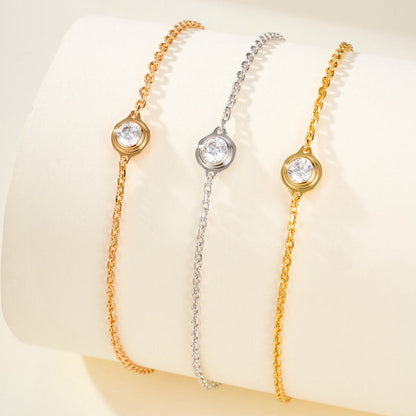 [LUCKY LOVE]DAMOUR BRACELET 1 DIAMOND