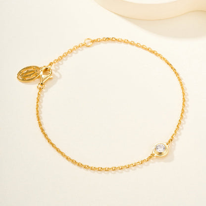 [LUCKY LOVE]DAMOUR BRACELET 1 DIAMOND