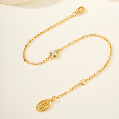[LUCKY LOVE]DAMOUR BRACELET 1 DIAMOND