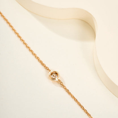 [LUCKY LOVE]DAMOUR BRACELET 1 DIAMOND
