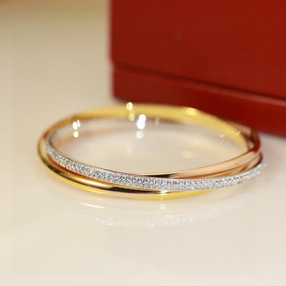 [LUCKY LOVE]TRINITY 2.8MM SMALL BRACELET