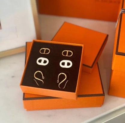 [LUCKY LOVE]HM O'MAILLON GOLD EARRINGS
