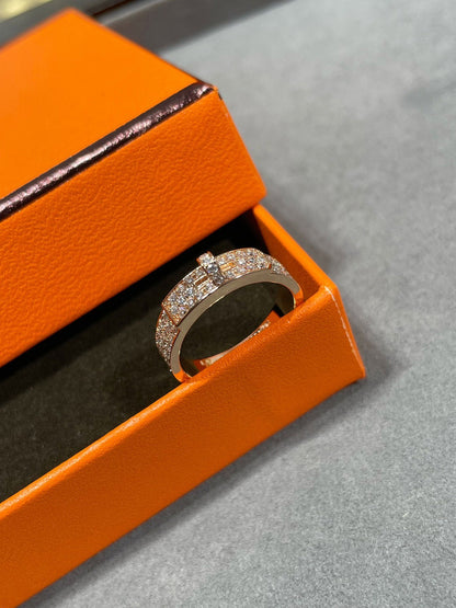 [LUCKY LOVE]KELLY PINK GOLD DIAMOND RING