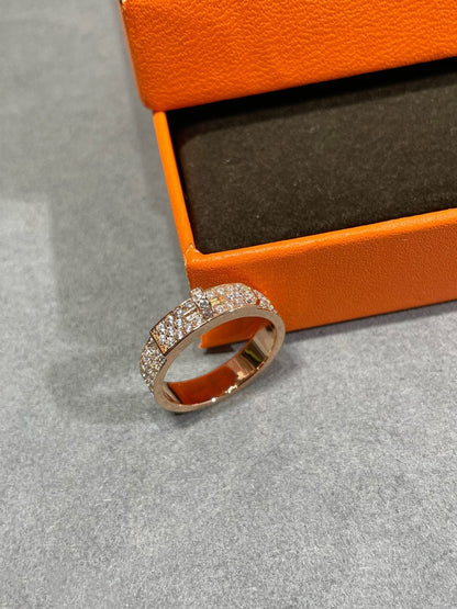 [LUCKY LOVE]KELLY PINK GOLD DIAMOND RING