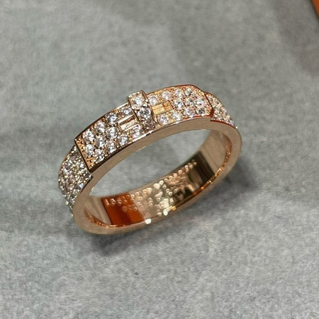 [LUCKY LOVE]KELLY PINK GOLD DIAMOND RING