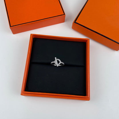 [LUCKY LOVE]ECHAPPEE RING SILVER DIAMOND