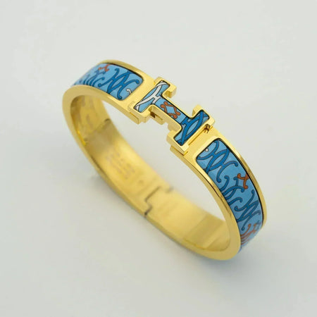 [LUCKY LOVE]H BRACELET BLUE MULTICOLOR